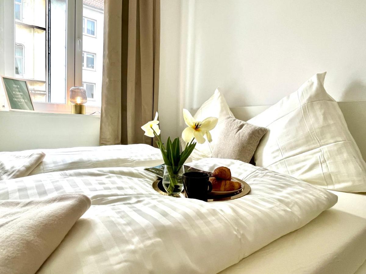 Design Apartment - Parking - Kingsize-Bett - 2X Bad - Zentrum Hannover Exterior foto